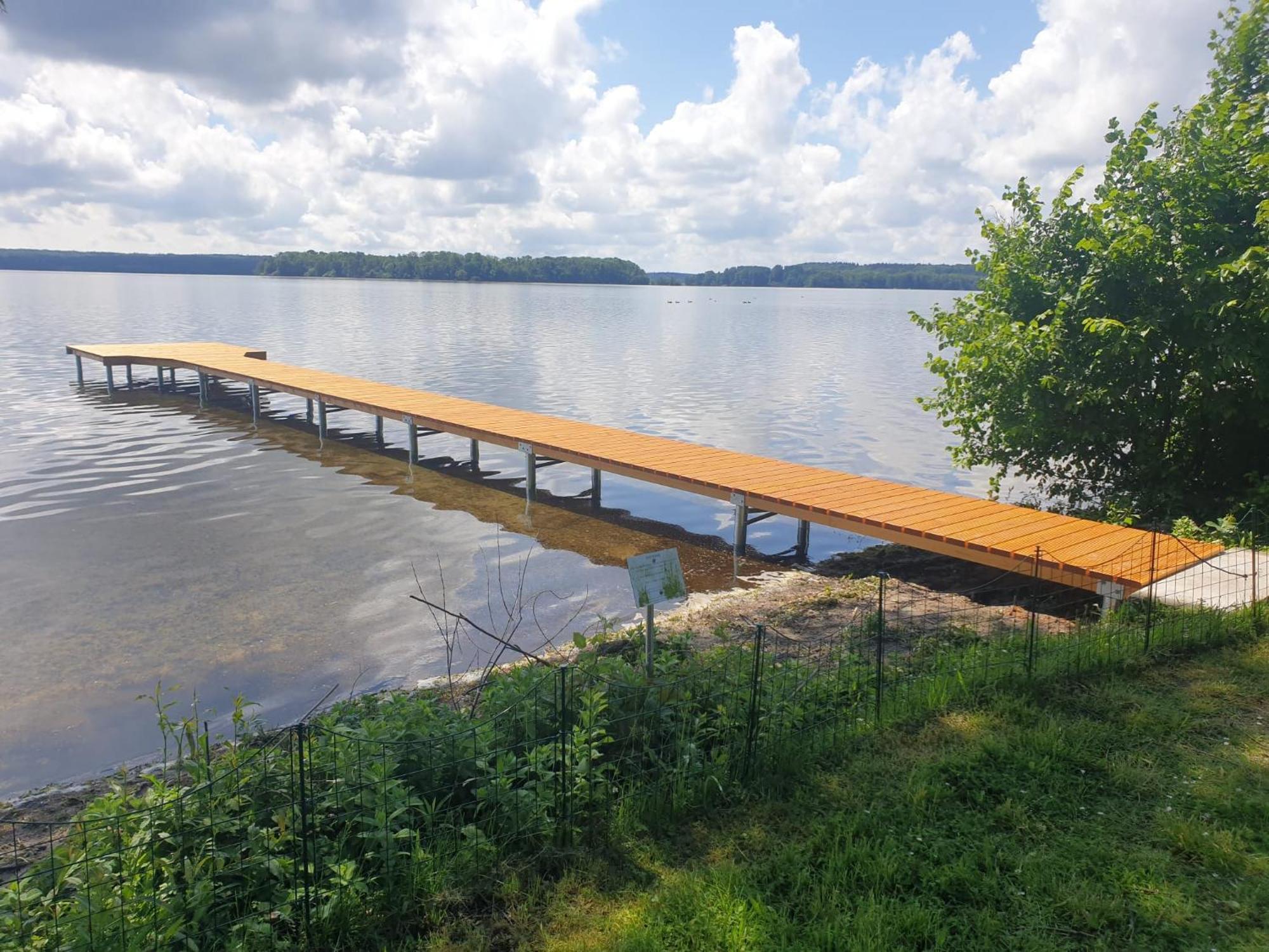 FeWo SaMa, Balkon zum Plöner See Ascheberg  Exterior foto