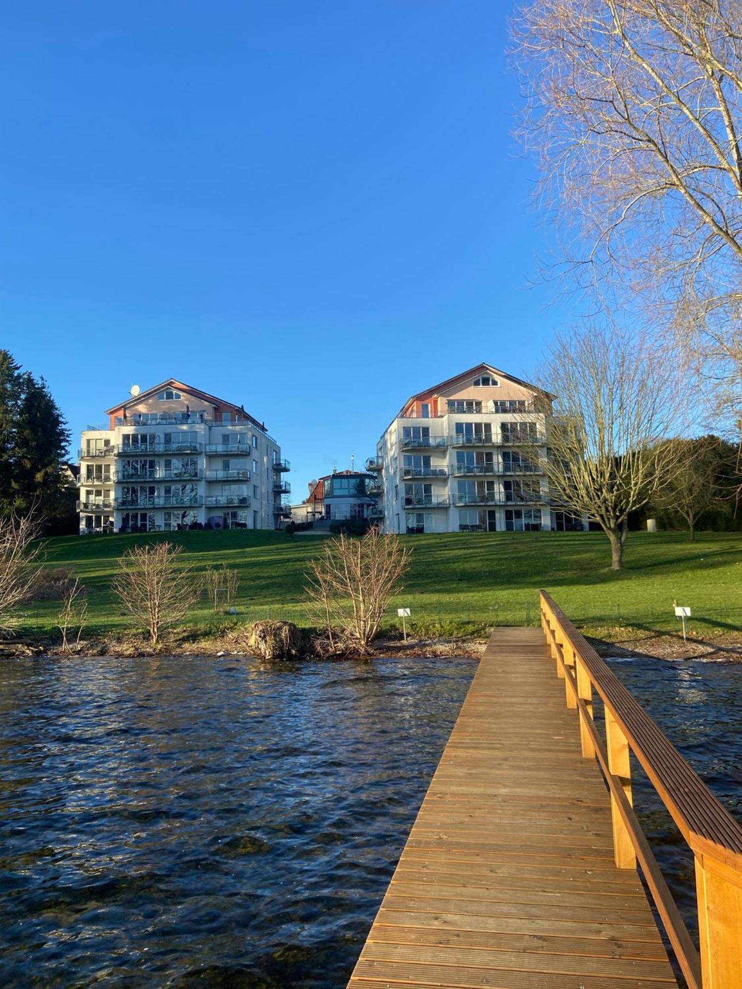 FeWo SaMa, Balkon zum Plöner See Ascheberg  Exterior foto